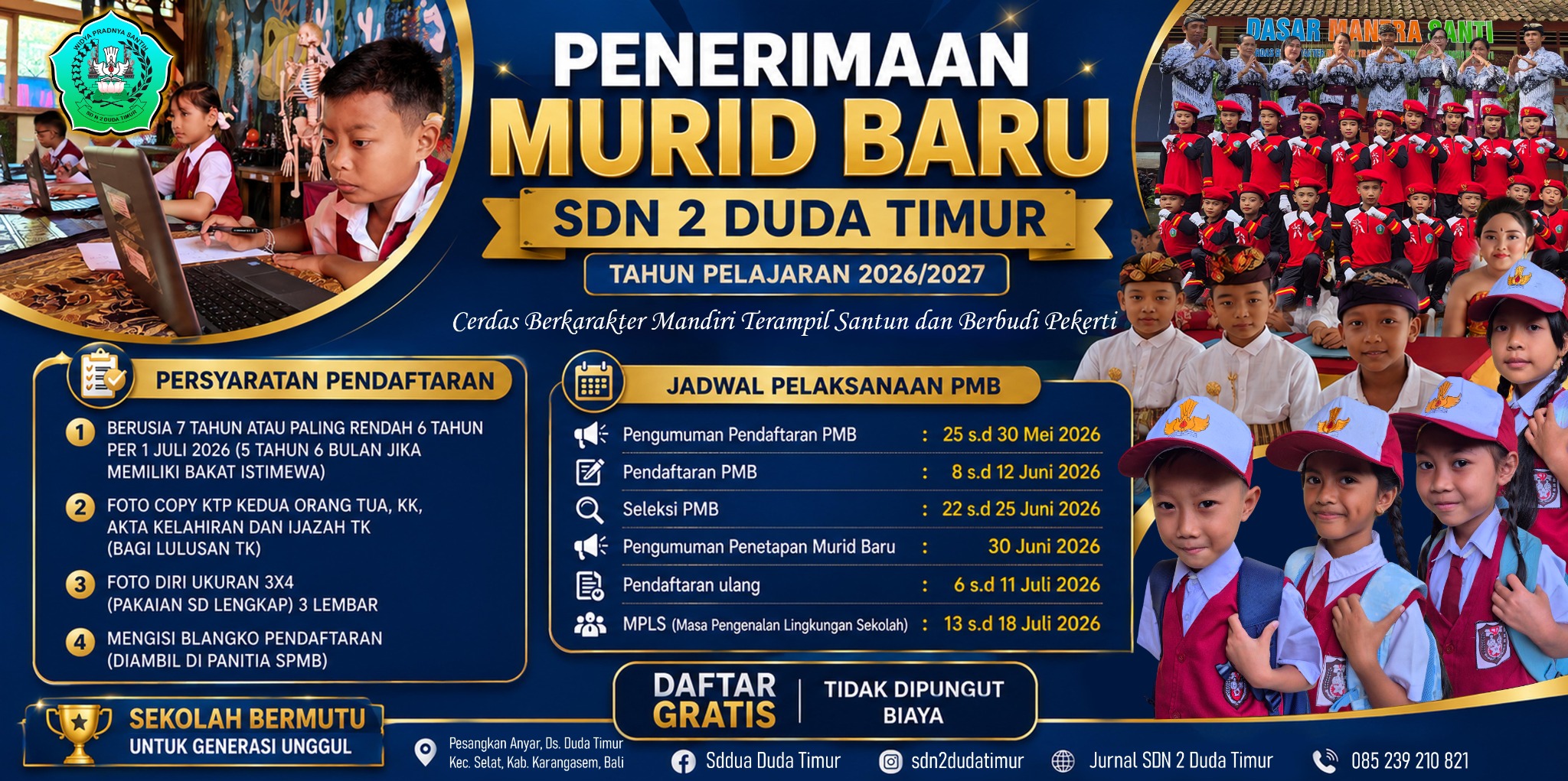 Spanduk SPMB