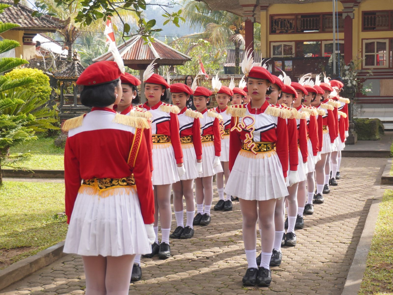 Pasukan Srikandi SDN 2 Duda Timur Raih Juara I Gerak Jalan SD Kecamatan Selat 2026